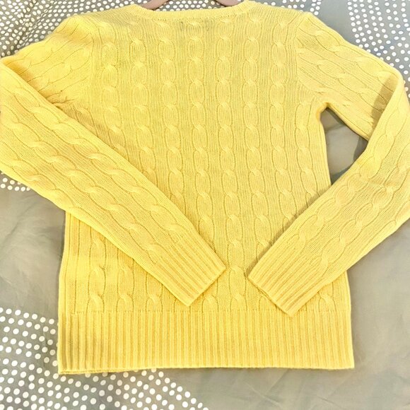 NWT BIG GIRLS POLO CASHMERE CREWNECK SWEATER, SIZE XLRG (16) - Picture 8 of 16